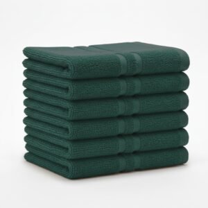 Terry Cotton Hand Towels Pack of 6 – 14x21 Inches