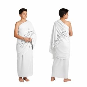 Terry Cotton Ihram for Young Adults – Soft, Breathable & Comfortable