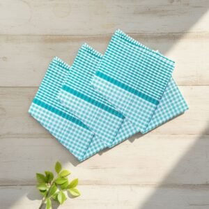 Pure Cotton Handkerchiefs – Soft, Stylish, Premium Quality - Green