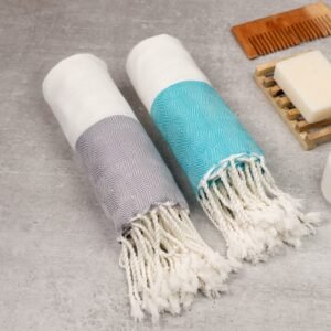 100% Pure Bamboo Bath Towel – Turkish Style, Soft, Absorbent