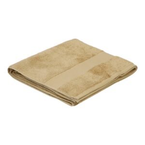 ZAHYA 100% Pure Cotton 650 GSM Terry Bath Towel - Beige