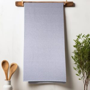 ZAHYA Denim Bath Towel - Grey