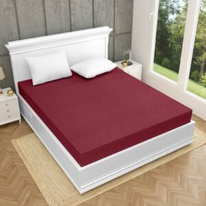 Terry Cotton Waterproof Fitted Mattress Protector